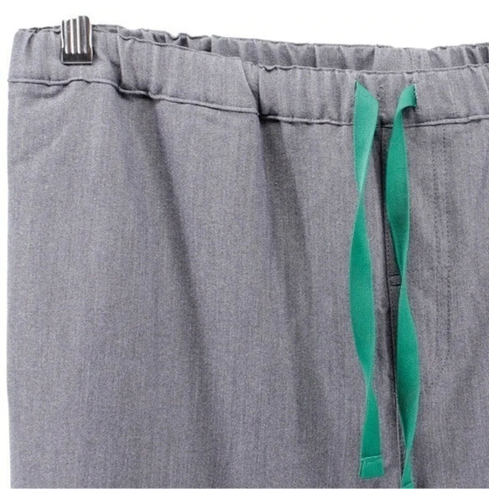 Figs Pisco Basic Srub Pants in Graphite Grey Green Strings Medical Career MS